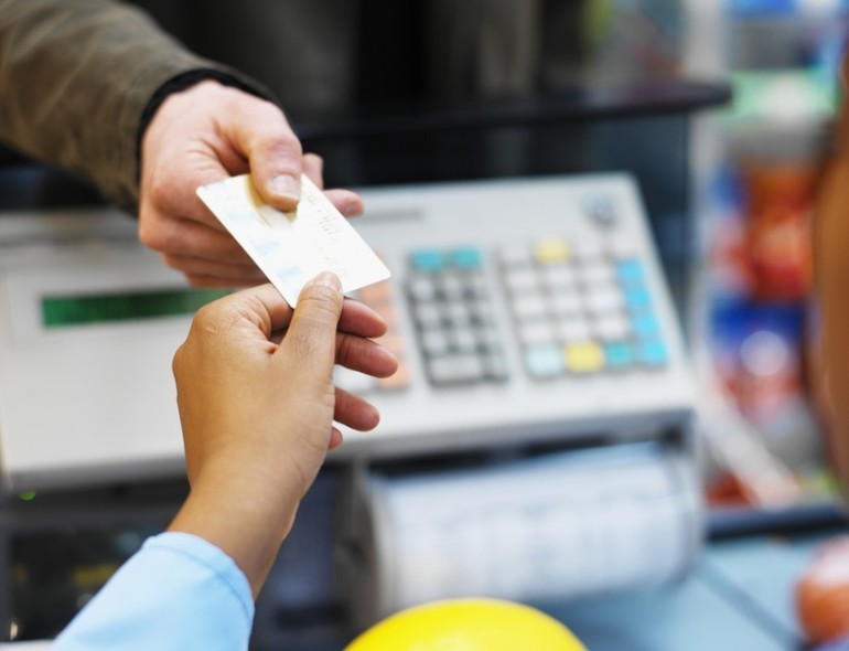 Оплата покупок кредитной картой