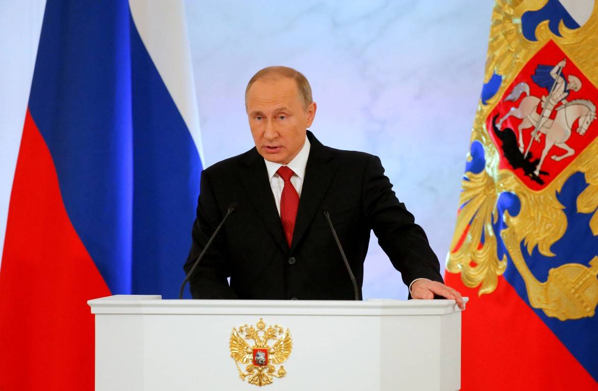 Путин выступил с самым длинным новогодним поздравлением