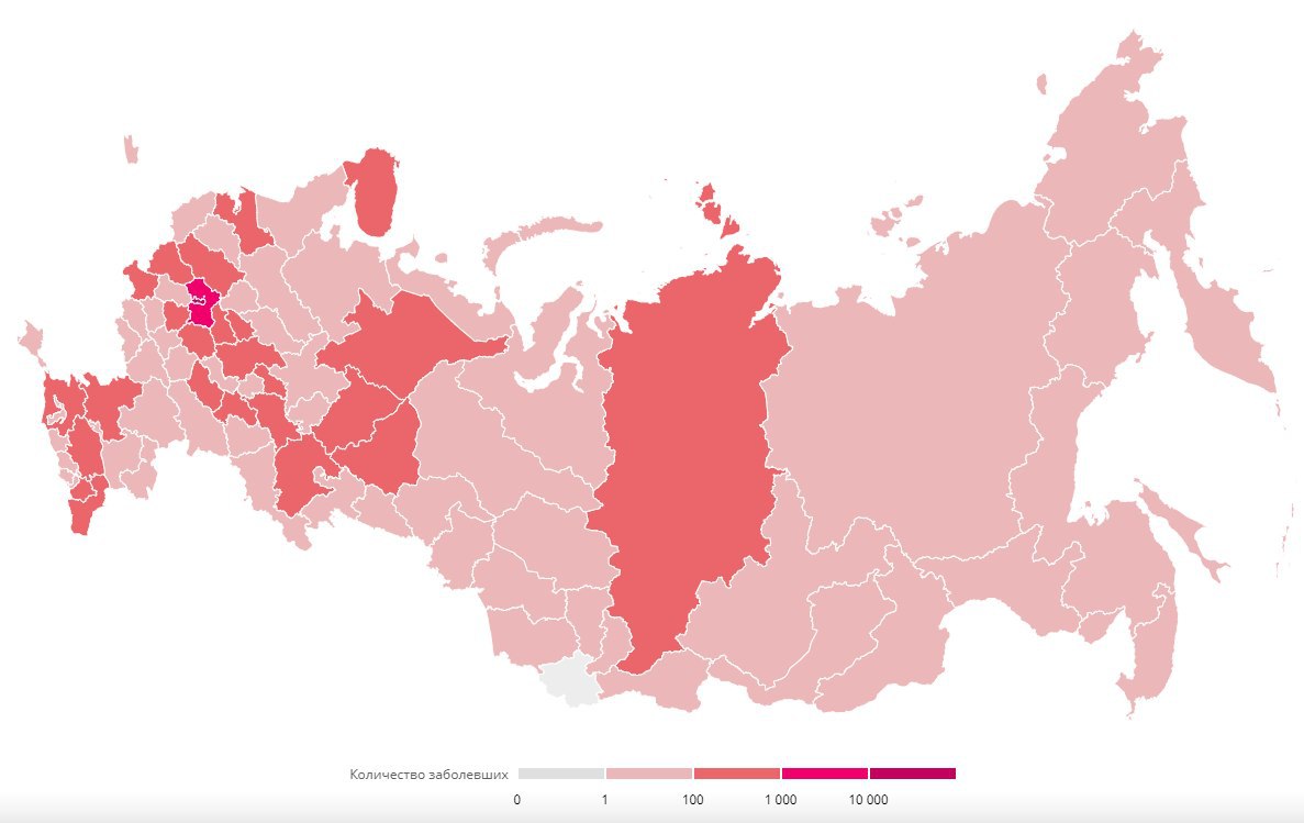 Оценили темпы развития коронавируса в России