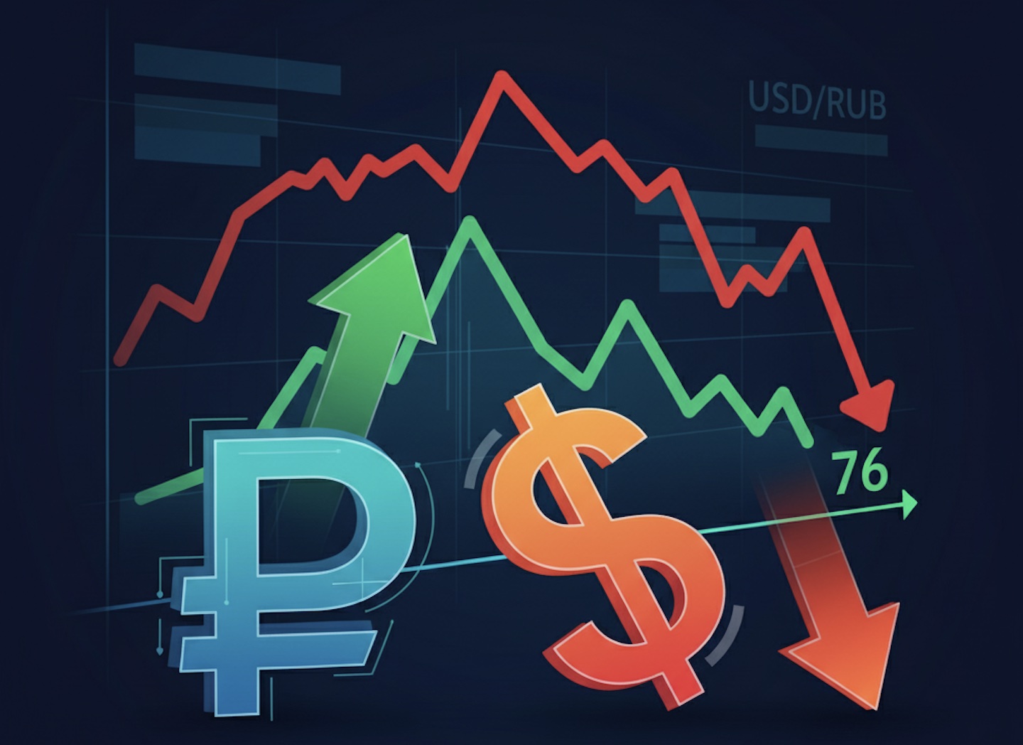 Доллар резко упал до 76 рублей: что происходит с курсом и стоит ли ждать роста