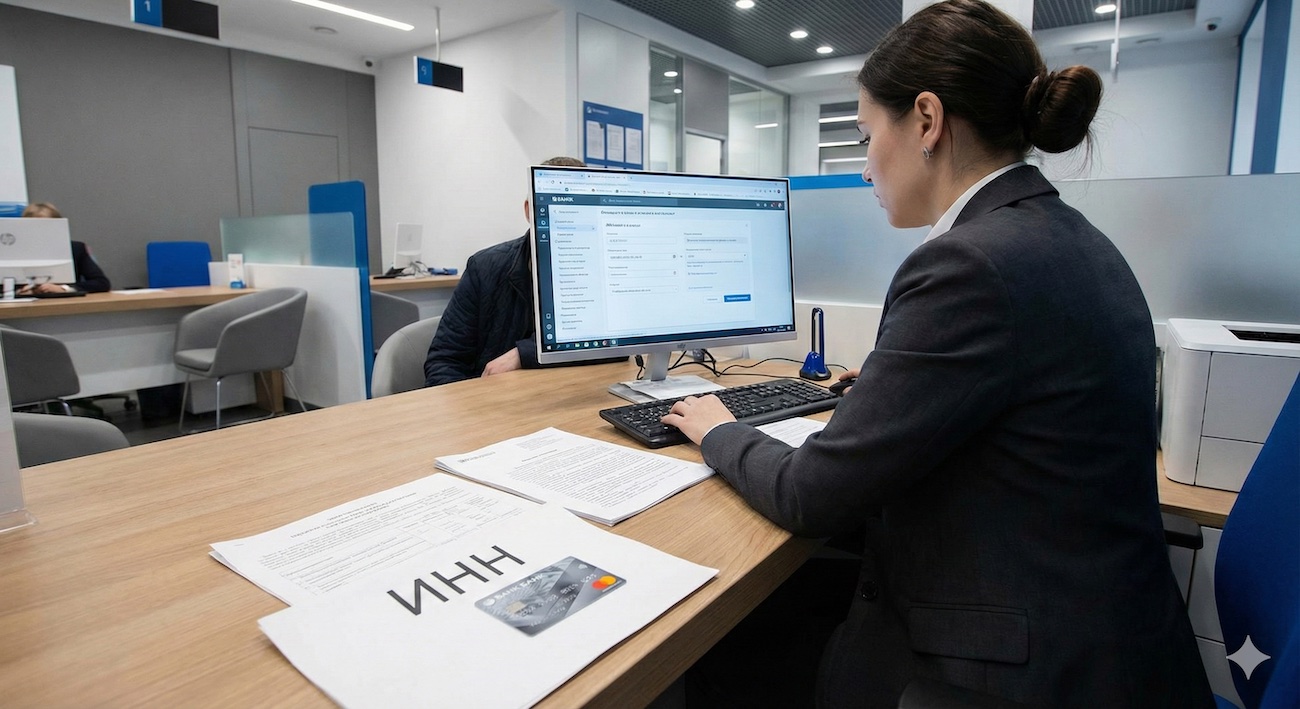 ЦБ требует привязать счета к ИНН — новая система безопасности