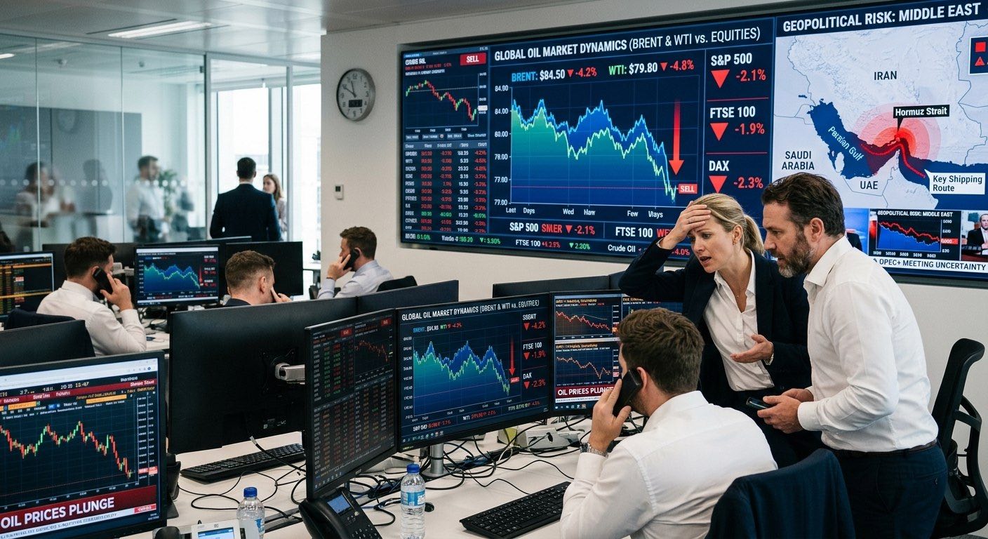 Нефть дешевеет, рынок падает: что происходит с мировой экономикой