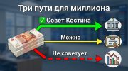 Андрей Костин совет по инвестициям 1 миллион рублей депозит или акции ВТБ 2026 FBM.ru