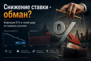 Инфляция обманула ожидания: почему снижение ставки ЦБ не остановило рост цен и что будет с рублем в 2027 году?