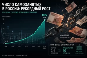 «Золотой билет» для 17 миллионов: Госдума готовит рекордное повышение лимита для самозанятых