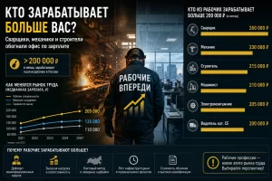 Сварщик зарабатывает больше топ-менеджера: Революция на рынке труда России летом 2026