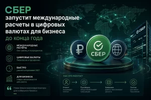 Сбер запустит международные расчеты в цифровых валютах для бизнеса до конца года