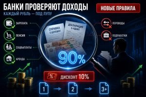 Банки начали тщательнее проверять заемщиков: зарплата в конверте больше не считается доходом