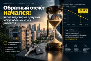 Обратный отсчет начался: через год старые однушки могут обесцениться навсегда