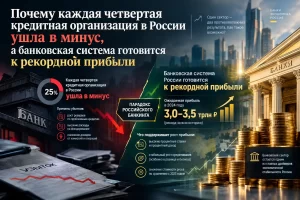 Мина замедленного действия»: почему каждая четвертая кредитная организация в России ушла в минус