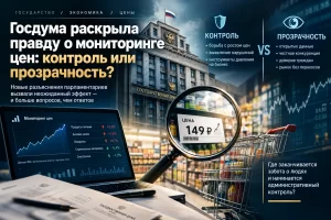 Госдума раскрыла правду о мониторинге цен: контроль или прозрачность